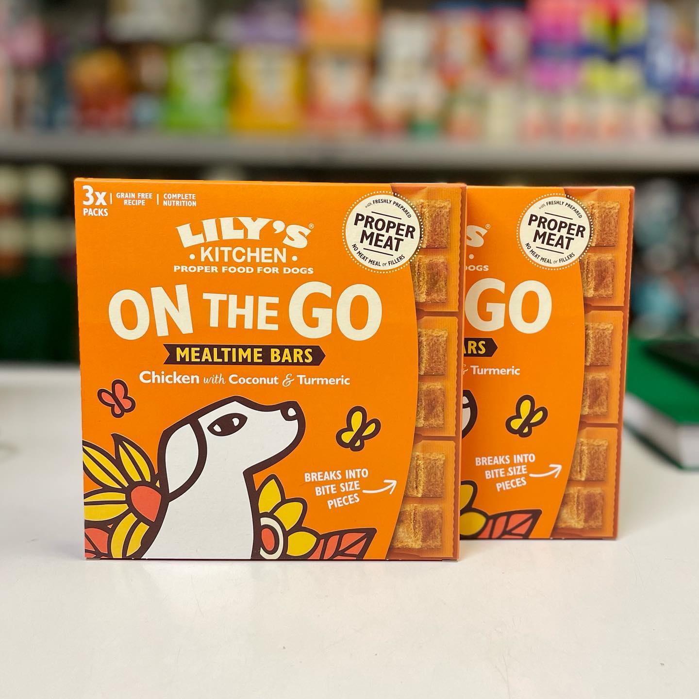 On the go mealtime bars